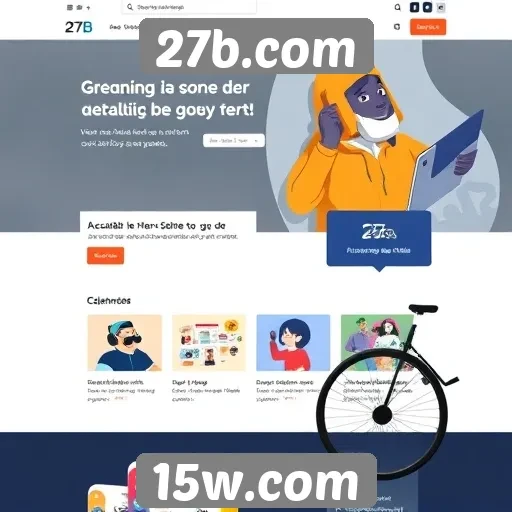 Acessibilidade e usabilidade do site 27b.com