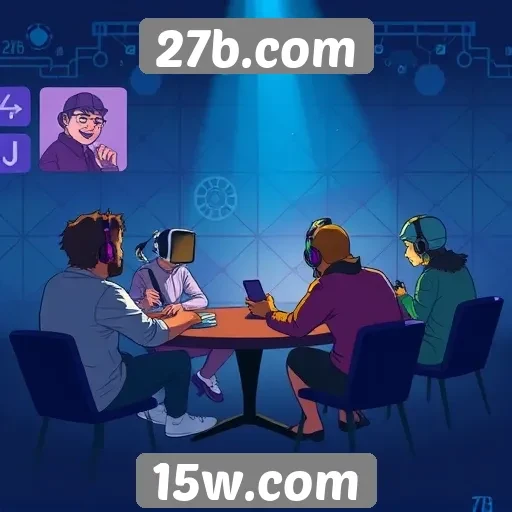 A comunidade de jogadores e suas interações no site