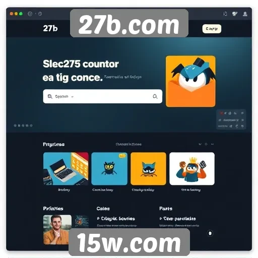 Análise da interface do usuário do 27b.com